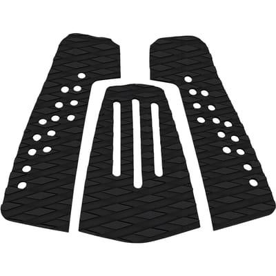 Surfplank Traction Mat Elasticiteit Veelzijdig Zwart Surfplank Antislip Pad Voor Kano Longboard Zwembadtreden