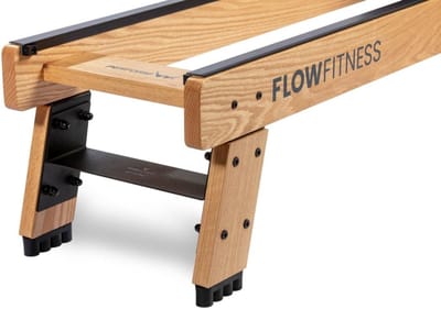 Verhogingsset Roeitrainer - Fitness Accessoire - Makkelijker Instappen - 20 cm Verhoging - 31.5 x 16.5 x 14.5 cm - Eikenhout