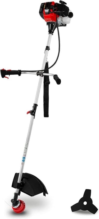Bosmaaier Benzine - Bosmaaier 4 in 1 - Bosmaaier Benzine Draad en Mes - 52ccm
