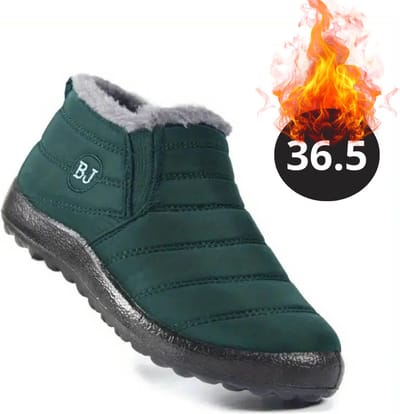 Nivard Snowboots - Sneeuwschoenen - Sneeuwboots - Dames - Wintersport - Ski - Skischoenen - Donker Groen - 36.5 - Laag