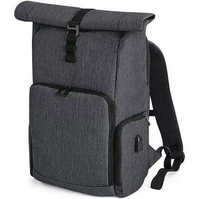 Rugzak met oprolbare flap Quadra