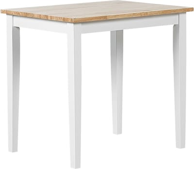 BATTERSBY - Eettafel - Lichtbruin - 80 x 80 cm - Hout