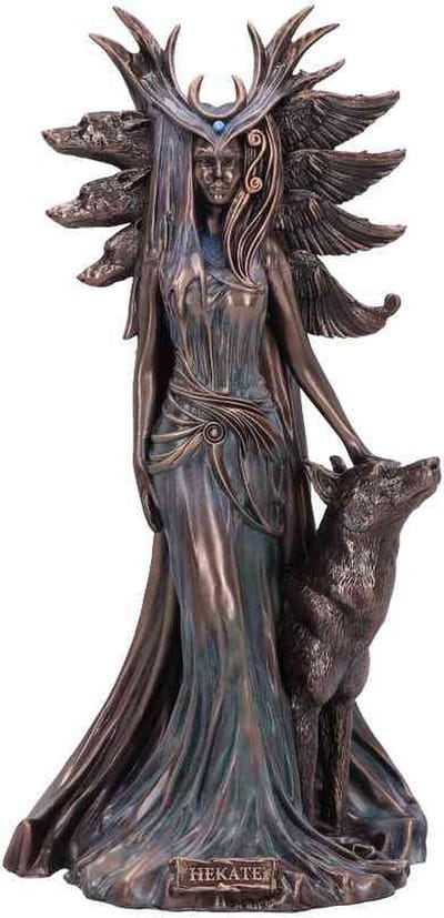 Nemesis Now - Hekate 32cm Groot Beeld/figuur - Bronskleurig