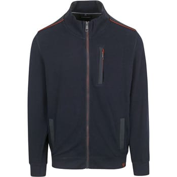 CASAMODA Vest Zip Donkerblauw (navy) - Maat XXL - Heren