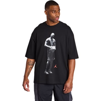 Jordan Mj Sport T-shirts Heren - Zwart - Maat L - Katoen Jersey