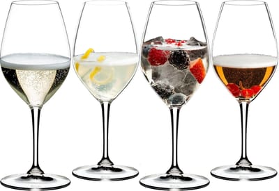Riedel Cocktail glazen / Champagne glazen - 4 stuks