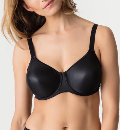 PrimaDonna Satin Beugel Bh 0161330 Zwart - maat EU 80C / FR 95C