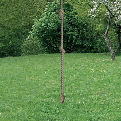Knooptouw - Touwen spel - Buiten spelen - Natuurlijke kleuren - 25 cm - Natuur