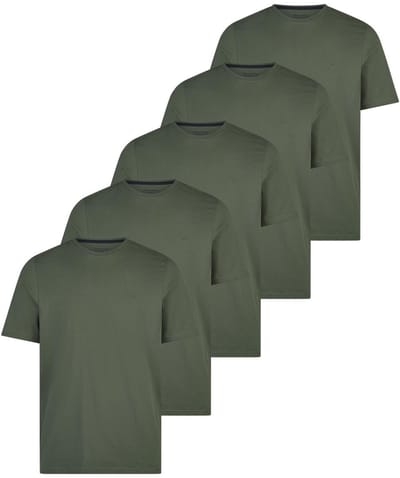 Redmond Heren t-shirt 5 pack Basic