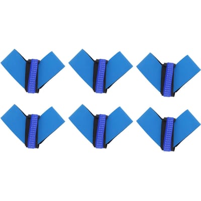 10 Stuks Antistatische Voetband Blauwe Synthetisch Rubber Band Werkplaats Accessoires JWD001 blue