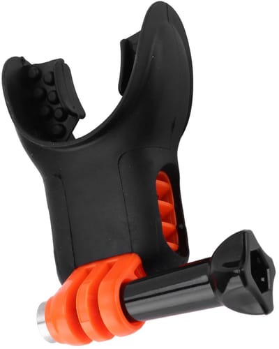Allecto - Mondmontage Surfadapter - Universele Veiligheid - Comfortabel en Stabiel - Actiecamera - Ergonomisch - Geschikt voor Sporters - 17,7 x 12...