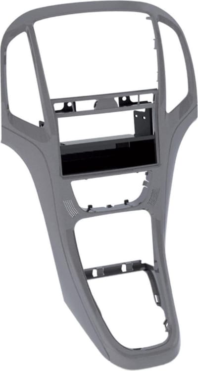 2-DIN Paneel geschikt voor Opel Astra J (P-J) 12/2009-08/2018 Kleur: Titanium Grijs