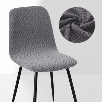 1 Pièce Jacquard Housse de Chaise Tabouret de Bar Protecteur Housse de Siège Housse de Chaise de Salle à Manger pour Hôtel Banquet Fête de Mariage Restaurant 1 Piece