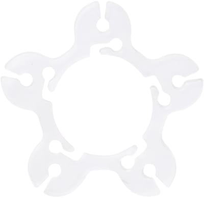 Ballonklemmen 50 Stuks - Herbruikbare Plastic Cliphouders - Bloemvormige Ballonringconnectoren - Temperatuurbestendig - UV-bestendig - Geschikt voor 5-12 Inch Ballonnen - Ballonclips