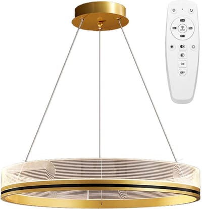 Toolight App1190-Cp Hanglamp Goud 60X60X76Cm