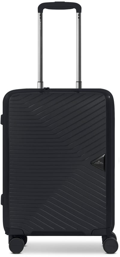 March15 Trading Gotthard Edition 4 wielen Cabinewagen 55 cm - Harde bagage - TSA slot - black metallic