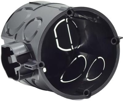 Inbouwschakelaardoos Ø 60 mm met M25 Contactdoos - 5 Stuks