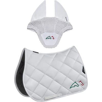 Zadelset voor paard en oorhuiver Equiline Eqtricolore