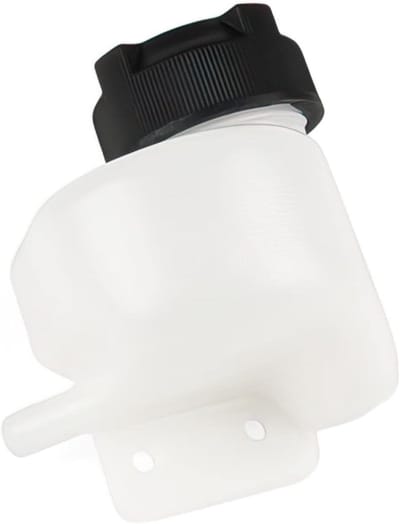 Expansievat Motor - Koelvloeistofreservoir Universeel - Onderhoud Voertuig - Gebruiksklaar Ontwerp - 105 mm Hoogte - Wit
