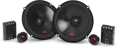 JBL Stage3 607CF - Autospeakers - 16,5 cm - 2-weg Composet - 250 Watt - Zonder Grill - Zwart