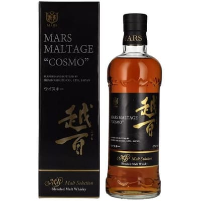 Mars Whisky Mars Maltage COSMO Malt Selection Blended Malt Japanese Whisky 43% Vol. 0,7l in geschenkverpakking