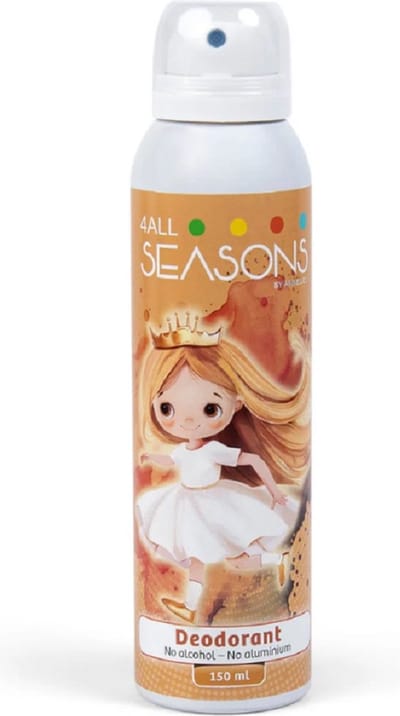 Deodorant Princess (NEW) 150ml - aluminium en alcoholvrij - kinder cosmetica