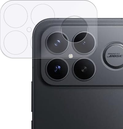 Rosso Camera Protector Geschikt voor Xiaomi Poco F8 Ultra - Lens Bescherming - Case Friendly - Ultra Dun Glas - Transparant
