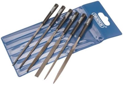 140 mm Naaldvijl Set - 6-delige Vijlen Set voor Precisiewerk