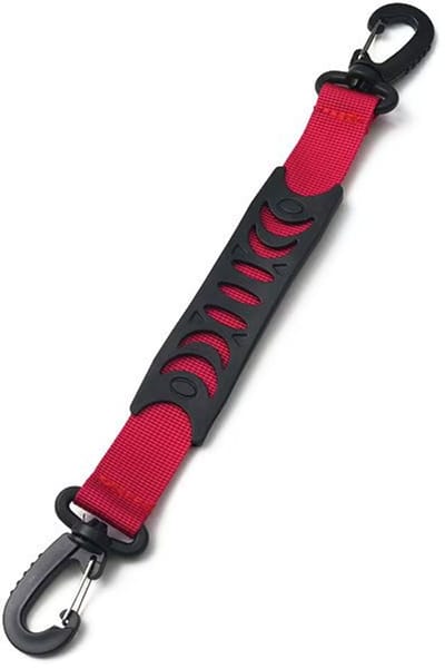 skischoenenriemen, ski- en snowboardriemen, gemakkelijk mee te nemen voor volwassenen en tieners, ski- en winteraccessoires, rood.