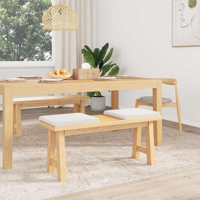 vidaXL - Bankkussen - 2 - st - Sherpa - Stof - Crèmekleurig - Diepte - 35 - cm