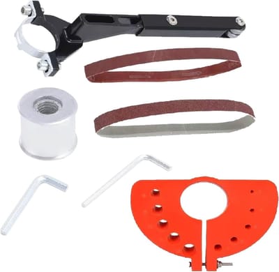Borenslijper - Slijpaccessoire Boor slijper - Gereedschap Onderhoud - Instelbare Hoekkalibratie - 13x10.5x1.5cm - Grijs