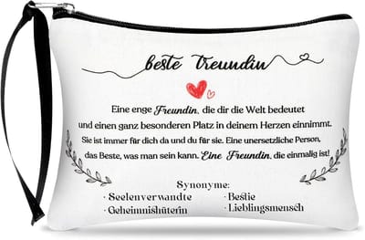 Kleine Cosmetica Tas voor Vrouwen, Draagbare Toilettas met Rits, Ideaal als Cadeau voor Vriendinnen en Verjaardagen, Multicolour, Makeup Organizer, Reisaccessoire