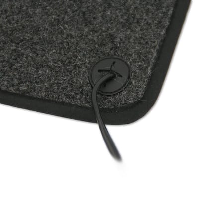 warme voetenmat met voetschakelaar 85 Watt 40x60cm Met veiligheidstemperatuurbegrenzer, anti-slip