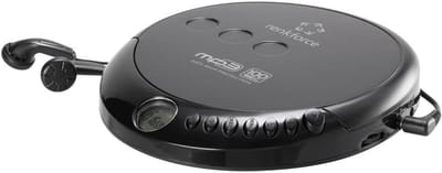 Draagbare CD Speler - Discman MP3 CD - Muziek Luisteren Onderweg - Met Anti-Skip Bescherming