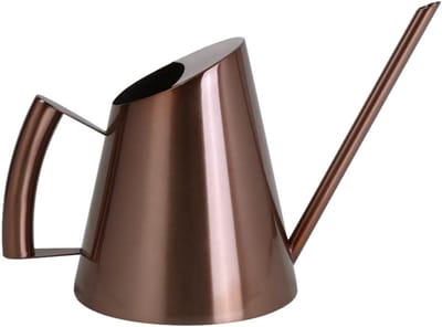 Gieter Roestvrij Staal - Waterkoker Planten - Planten Water Geven - Lange Nauwe Tuit - 1500 Ml - Brons