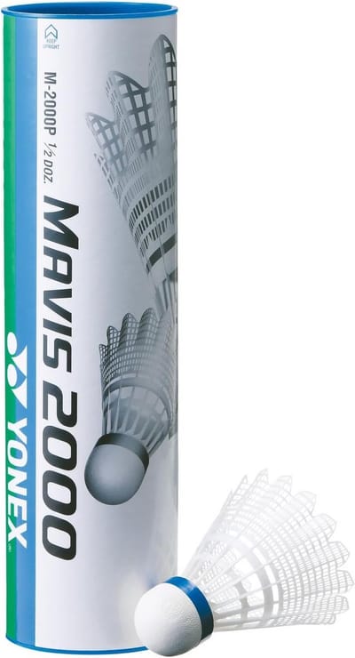 Set van 12 Kwaliteit Badminton Shuttles voor Training en Competitie
