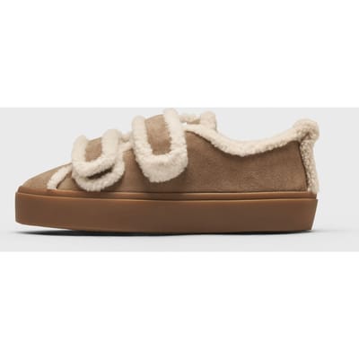 SHEARLING LOW VELCRO