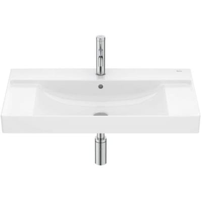 Roca Ona washbasin 80 x 46 cm, with basin centered A32768H000