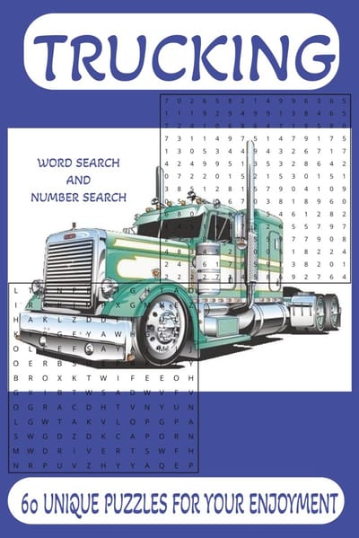 Famanu – Trucking puzzelboek, woord- en cijferpuzzels voor onderweg