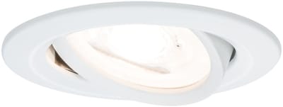 Inbouwlamp Nova zwenkbaar rond 84 mm 50° GU10 max. 35W 230V dimbaar Wit mat