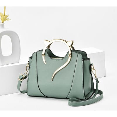 Dameshandtas Stikelementen Crossbody Tas Mode Veelzijdige schouderhandtas met grote capaciteit 25*11*26cm groen