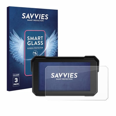 3 Stuks Savvies Screenprotector - geschikt voor GOHHDL A4058-AM39DE-GOH 5" - beschermfolie glas transparant