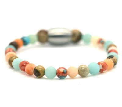 Ibizamen KIDS - Jongens armband familie oranje 4mm