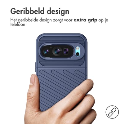 imoshion Hoesje - Geschikt voor Google Pixel 9 / 9 Pro - Thunder Backcover - Donkerblauw
