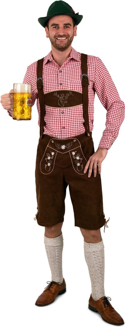 Apres Ski Broek Kort Donker Bruin Paul - Maat 58