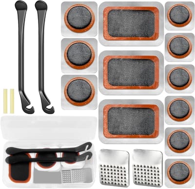 Reparatieset voor Fietsen met Bandenreparatielijm en Fietsslang