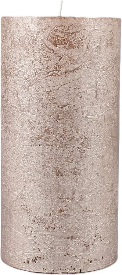 Rasteli Luz Your Senses Stomp Kaars Goud-Champagne Gold D 10 cm H 20 cm