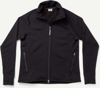 houdini power up womens fleece vest black