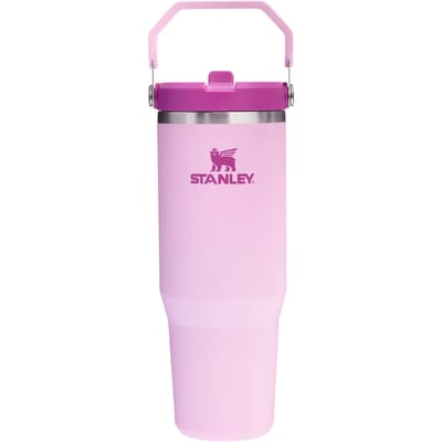 Stanley The IceFlow Flip Straw 2.0 drinkfles 0.89L cherry blossom