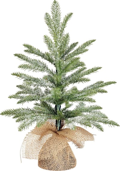 Black Box Trees Brewer Kunstkerstboom in Jute - H45 x Ø36 cm - Frosted Green